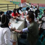 “Dukung Program Pemerintah Polresta Deli Serdang terus gelar Akselerasi  Percepatan Vaksinasi.”
