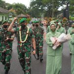 Komandan KOREM 061/SK Bogor Brigjen TNI Rudi Saladin.,M.A Kunjungan Perdana Ke Batalyon Infanteri 315/Garuda