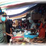 Antisipasi Melonjaknya Harga Sembako, Camat Lawang Kidul Kabupaten Muara Enim Sidak Ingatkan Pedagang Pasar Tradisional Bantingan