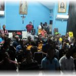 Warga Binaan Rutan Surabaya Ikuti Ibadah Paskah