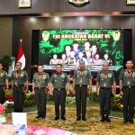 Kasad Jenderal TNI Dr. Dudung Abdurachman, S.E.,M.M., Tutup Secara Resmi Seminar TNI AD VI Tahun 2022 Di Seskoad Bandung.