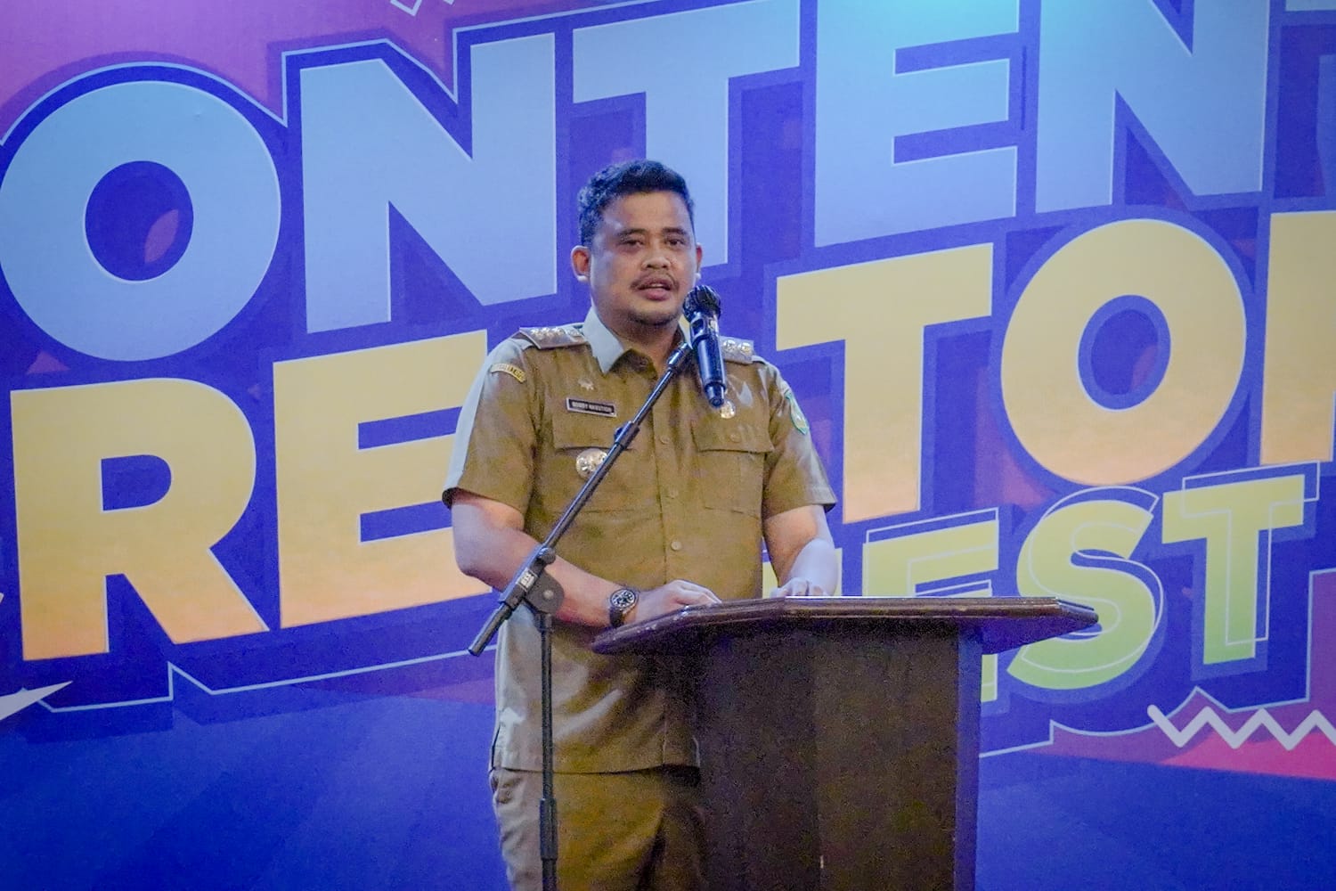 Bobby Nasution Harap Content Creator Jeli Lihat Hal-Hal Kecil Jadi Potensi & Menarik Dari Kota Medan