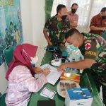 Kodim 0431/Bangka Barat, Gelar Vaksinasi Booster Untuk TNI, PNS dan KBT, Tahap III Jajaran Kodim 0431/Bangka Barat.