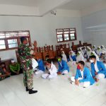 Sosialisasi Kampanye Kreatif Rekrutmen TNI AD khusus Santri dan Lintas Agama di Ponpes Sunan Ampel Bangorejo Banyuwangi