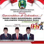 Segenap Pimpinan, Anggota dan Sekretariat DPRD Kabupaten Magetan, Mengucapkan Hari Pers Nasional 2022