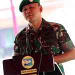 Brigjen TNI Achmad Fauzi Sampaikan Perkembangan Capaian Vaksinasi  Wilayah Korem 061/Sk Bogor.