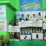 Luar Biasa, Satu-Satunya Ganda Campuran Keluar Sebagai Juara Di Turnamen Badminton Camplong Cup
