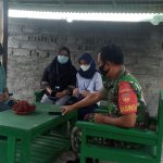 Mahasiswa UGM Gandeng Babinsa Dalam Melaksanakan KKN di Kabupaten Boyolali Jawa Tengah.
