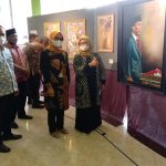 Hadiri Pembukaan Pameran Seni Lukis Pekerja Seni Kampung Bandung, Ketua Fraksi PDIP Tulungagung Mengaku Bangga Ada Lukisan Jokowi