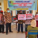 Pemdes Suruhan Kidul Kecamatan Bandung Kabupaten Tulungagung Serahkan BLT Dana Desa Untuk 80 KPM