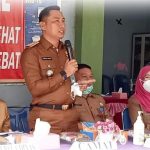 Hadiri Launching Bulan Imunisasi Anak Nasional di Puskesmas Tanjung Enim, Berikut Harapan Camat Lawang Kidul