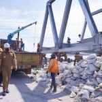 Tinjau Pembangunan Jembatan Titi Dua Sicanang, Bobby Nasution: Alhamdulillah, Progresnya Sesuai Struktur & Jadwal, Akhir 2022 Ditargetkan Selesai