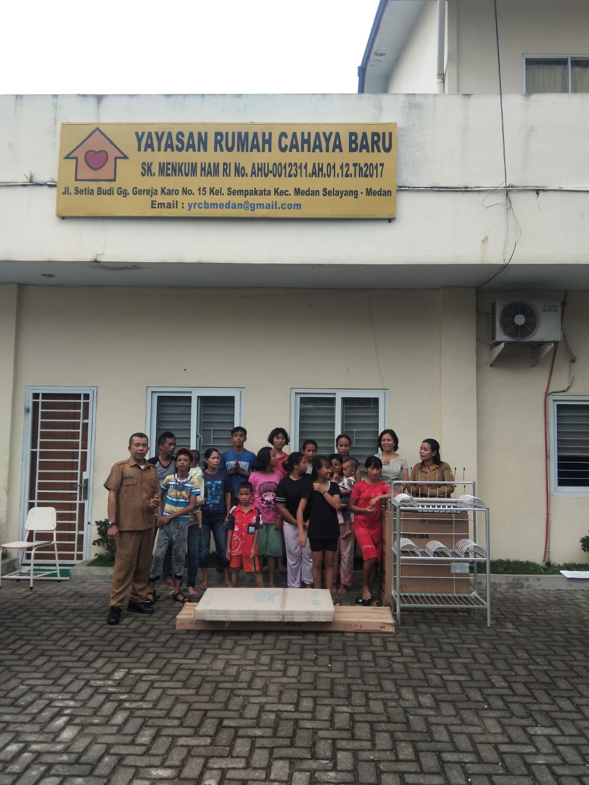 Sambut HUT ke-432 Kota Medan, Dinsos Beri Bantuan ke Panti Asuhan