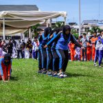 Semarakkan HUT Kota Medan ke -432, Ratusan Siswa SD dan SMP Ikuti Pelestarian Permainan Tradisional