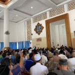 “Personil  Polresta Deli Serdang Laksanakan Pengamanan Giat Kajian Rutin Bulanan Masjid Al-Mutaqim Yang Dihadiri Ustadz Abdul Somad”