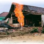 Korban Semburan Gas Api Sumur Bor Dievakuasi BPBD Sampang