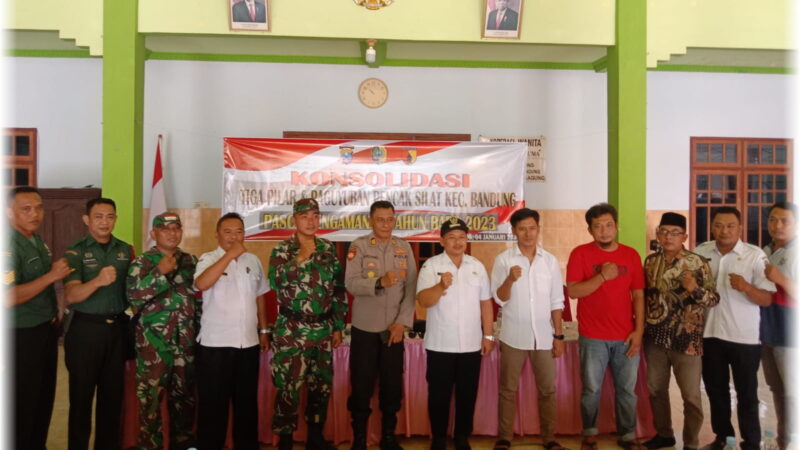 Konsolidasi Tiga Pilar Dan Paguyupan Pencak Silat Se – Kecamatan Bandung Kabupaten Tulungagung.