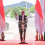Gubernur Jatim Khofifah Resmikan Jembatan Kembang dan Jembatan Gandu di Pacitan.