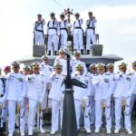 Peringati Hari Dharma Samudera Ke-61 TNI AL Banjarmasin Gelar Upacara Tabur Bunga Di Laut