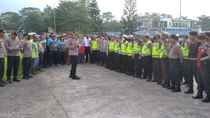 Dukung F1 H2O Danau Toba, Polresta Deli Serdang Kurve Kebersihan Bersama Instansi Terkait di Area Bandara Kualanamu