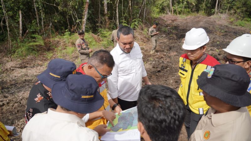 Tinjau Progress Pembangunan Food Estate, Tim Kemenko Marves dan Kementerian PUPR Turun Ke Pakpak Bharat