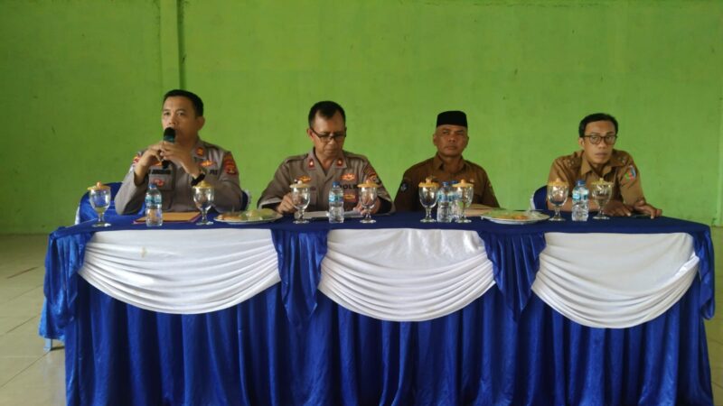 Wakapolres Lampung Utara Antisipasi Perkelahian Antar Pelajar.