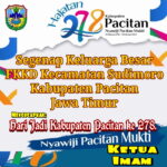 Ucapan Hari Jadi Kabupaten Pacitan ke 278, FKKD Kecamatan Sudimoro