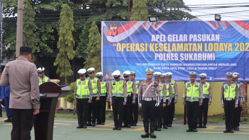 Ops Keselamatan Lodaya 2023 di Sukabumi, Kapolres singgung pentingnya Kolaborasi