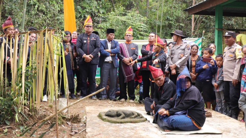 Sekda Hadiri Acara Menanda Tahun Di Delleng Simenoto Ritual Budaya Peninggalan Leluhur Tanah Pakpak