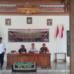 Pelantikan dan Bimtek Petugas Pemutakhiran Data Pemilih (PPDP) Desa Pangkur Kecamatan Pangkur