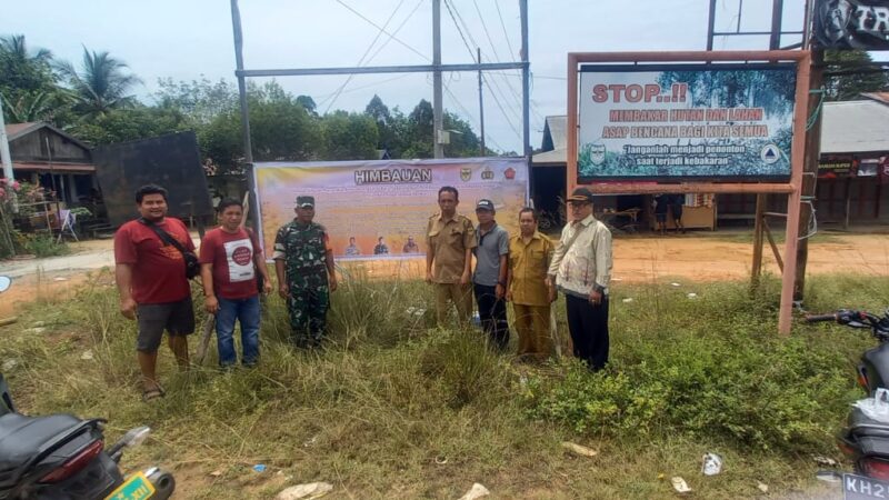 Babinsa Koramil Rungan Hadiri Musyawarah Himbauan Perda Sampah Bagi Pedagang Pasar Tradisional