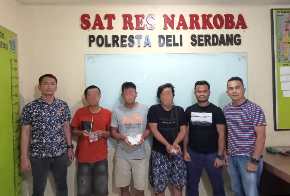 Sat Narkoba Polresta Deli Serdang Berhasil Ungkap Kasus Narkotika Jenis Sabu di Komplek Mercy Deli Tua