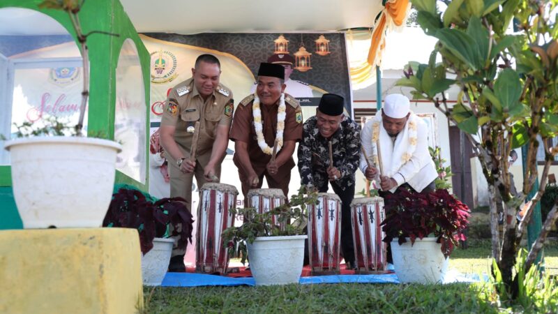 Buka MTQ Kecamatan Tinada Kabupaten Pakpak Bharat, Bupati Sampaikan banyak Harapan