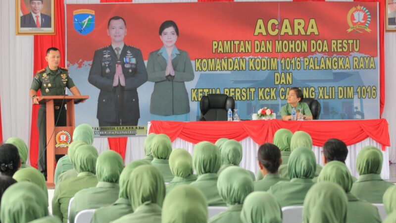 Dandim Gelar Acara Pamitan dan Doa Restu Serta Resmikan Rumah Jaga Makodim Yang Baru