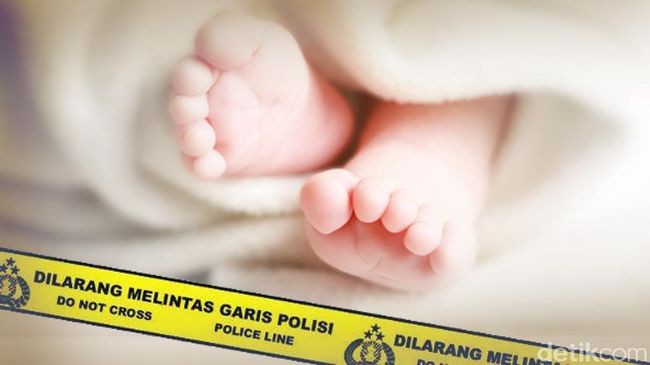 Suami Kades di Blitar Jawa Timur Ditetapkan Sebagai Tersangka Pembuang Bayi Oleh Polisi.