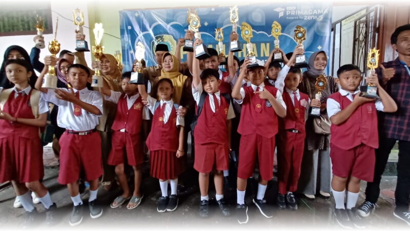 Ratusan Siswa SD Lingkup Korwil UPASP Kecamatan Bandung Ikuti Pemilihan Bintang Sains Dan Matematika 2023 Kabupaten Tulungagung
