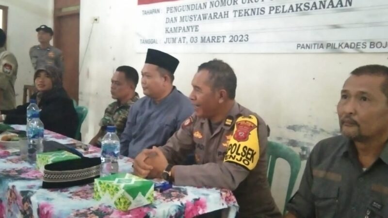 Penetapan No Urut Calon Kades Bojong Kecamatan Tenjo Terlaksana Sebaik Mungkin.