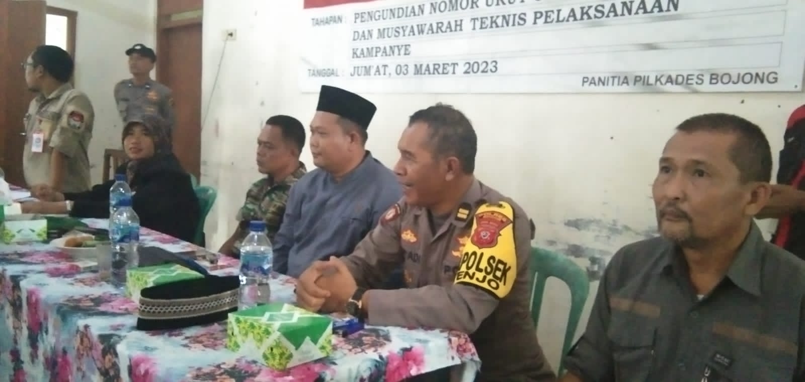 Penetapan No Urut Calon Kades Bojong Kecamatan Tenjo Terlaksana Sebaik Mungkin.