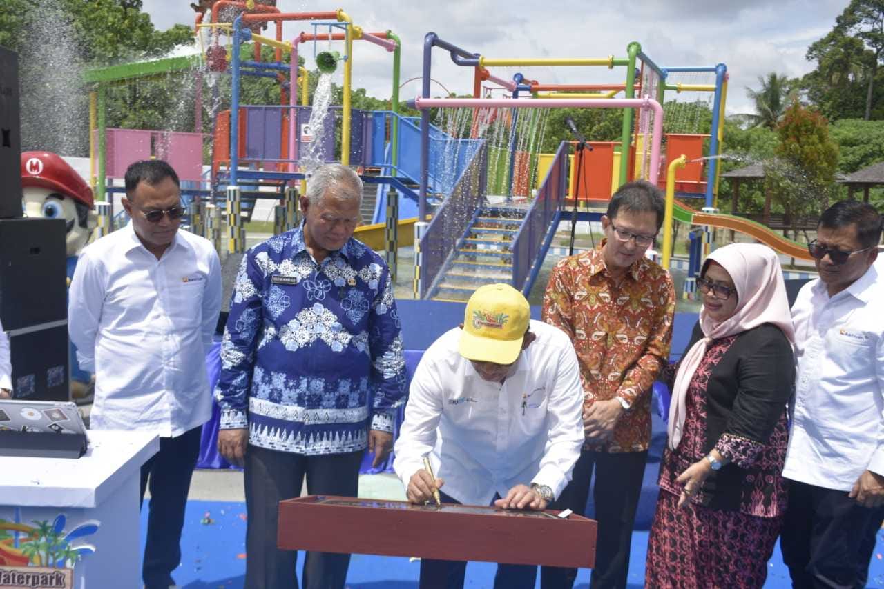 Siapkan Tanjung Enim Jadi Kota Wisata, PTBA Hadirkan Waterpark