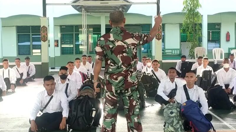Kodim 1015/Sampit Lepas Casis Tamtama TNI AD 2022