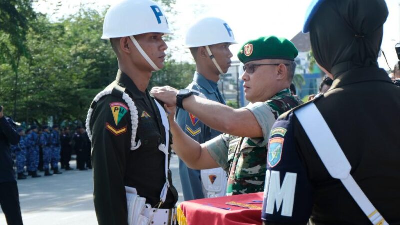 Tingkatkan Disiplin Prajurit, Kasdam XII/Tpr Buka Operasi Gaktib dan Yustisi POM TNI TA 2023.