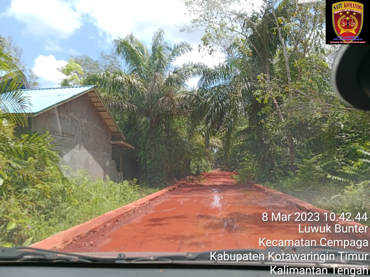 Diduga Kuat Proyek Penimbunan Jalan Desa Lubuk Bunter Tidak Sesuai RAB Dikomplin Warga.