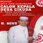 No 2, H. Raden Agus Menang Suara Dalam Pilkades Desa Cikuda Kecamatan Parungpanjang.
