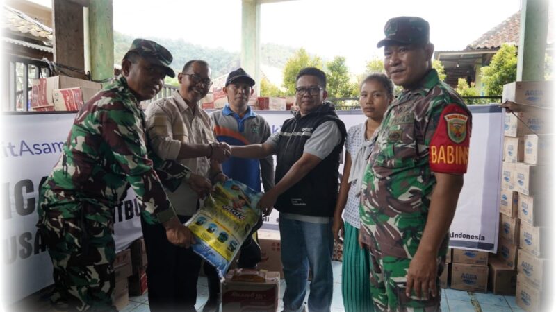 Gerak Cepat PTBA Bantu Korban Bencana Banjir di Muara Enim