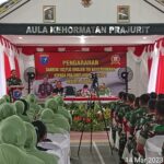 Danrem 102/Pjg, Brigjen TNI Bayu Permana Berkunjung ke Makodim 1015/Sampit.