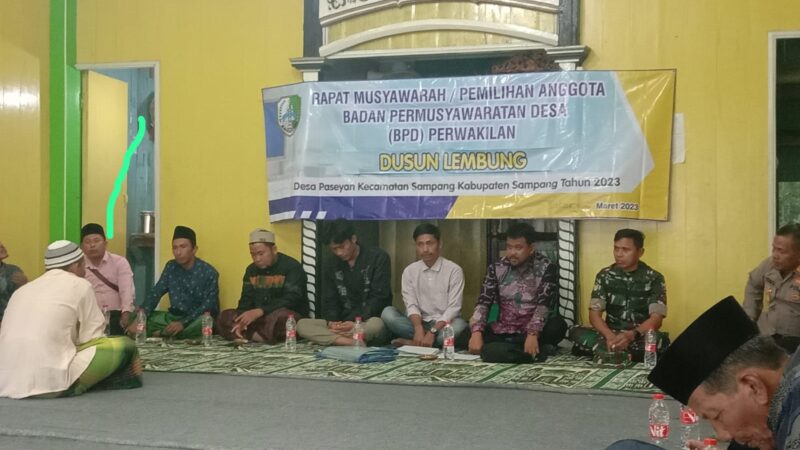 Diduga Tidak Sesuai Aturan dan Transparansi, Panitia Pemilihan BPD Desa Pasean Sampang Nekat Gelar Pemungutan Suara.