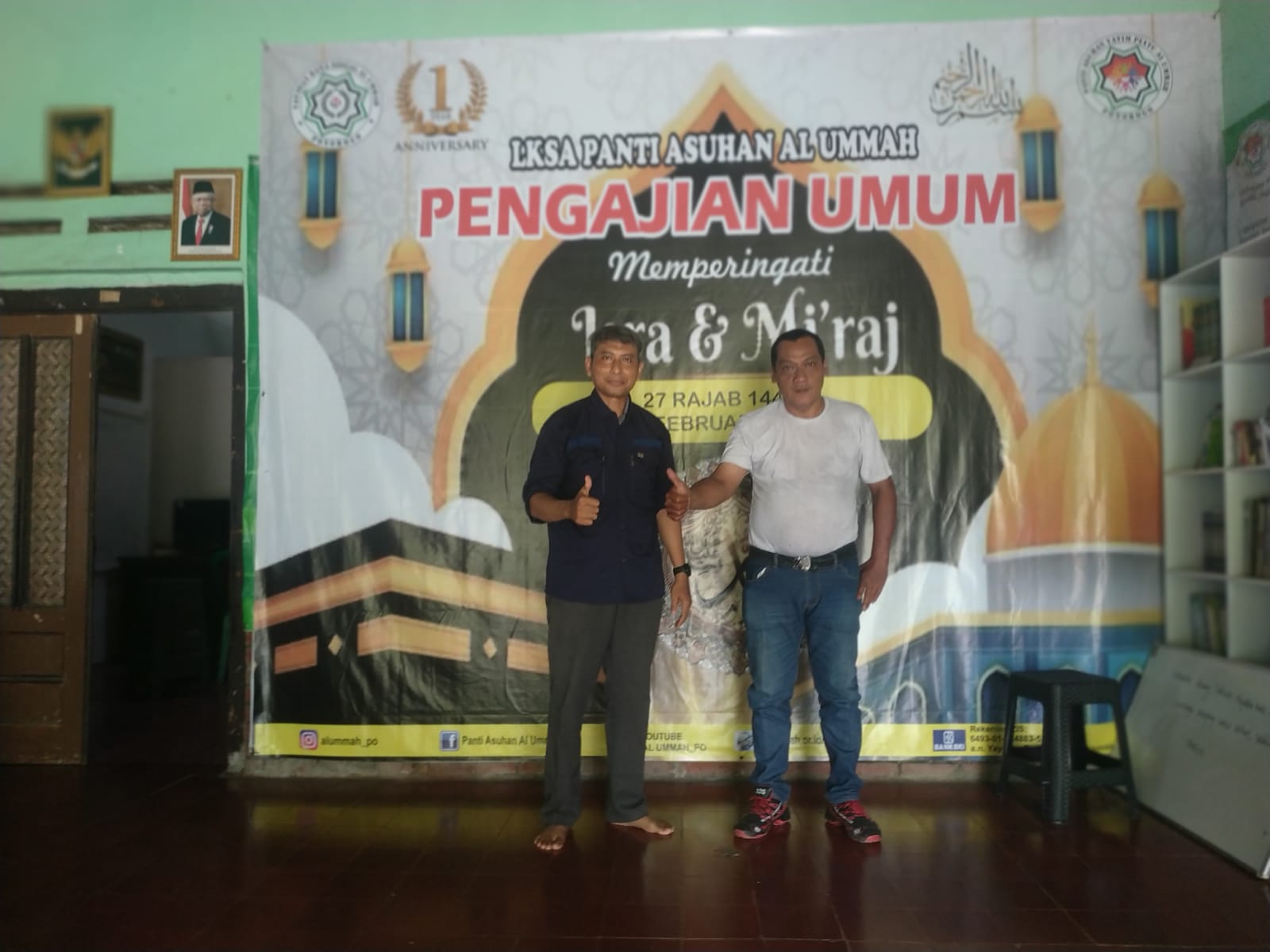 MENGETUK HATI PARA DONATUR UNTUK ANAK YATIM PIATU YAYASAN AL UMAH KABUPATEN PONOROGO.