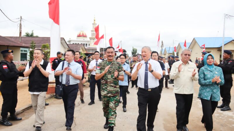 Pangdam XII/Tpr Hadiri Peresmian Pembangunan Rumah Dinas Brimob Polda Kalbar