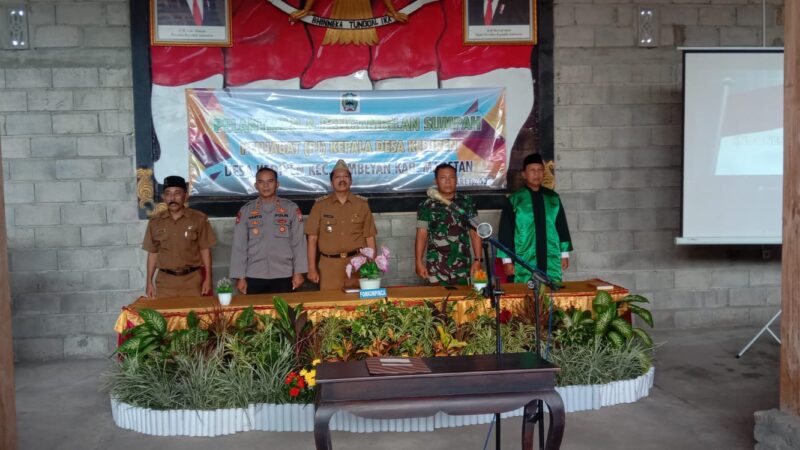 PELANTIKAN PJ KADES KEDIREN KECAMATAN LEMBEYAN KABUPATEN MAGETAN.