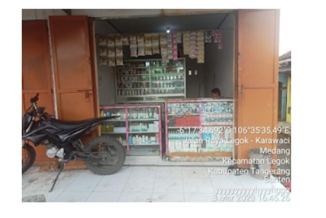 2 Toko di Kecamatan Legok Tangerang Bebas Jual Obat Tramadol hcl dan Eximer.
